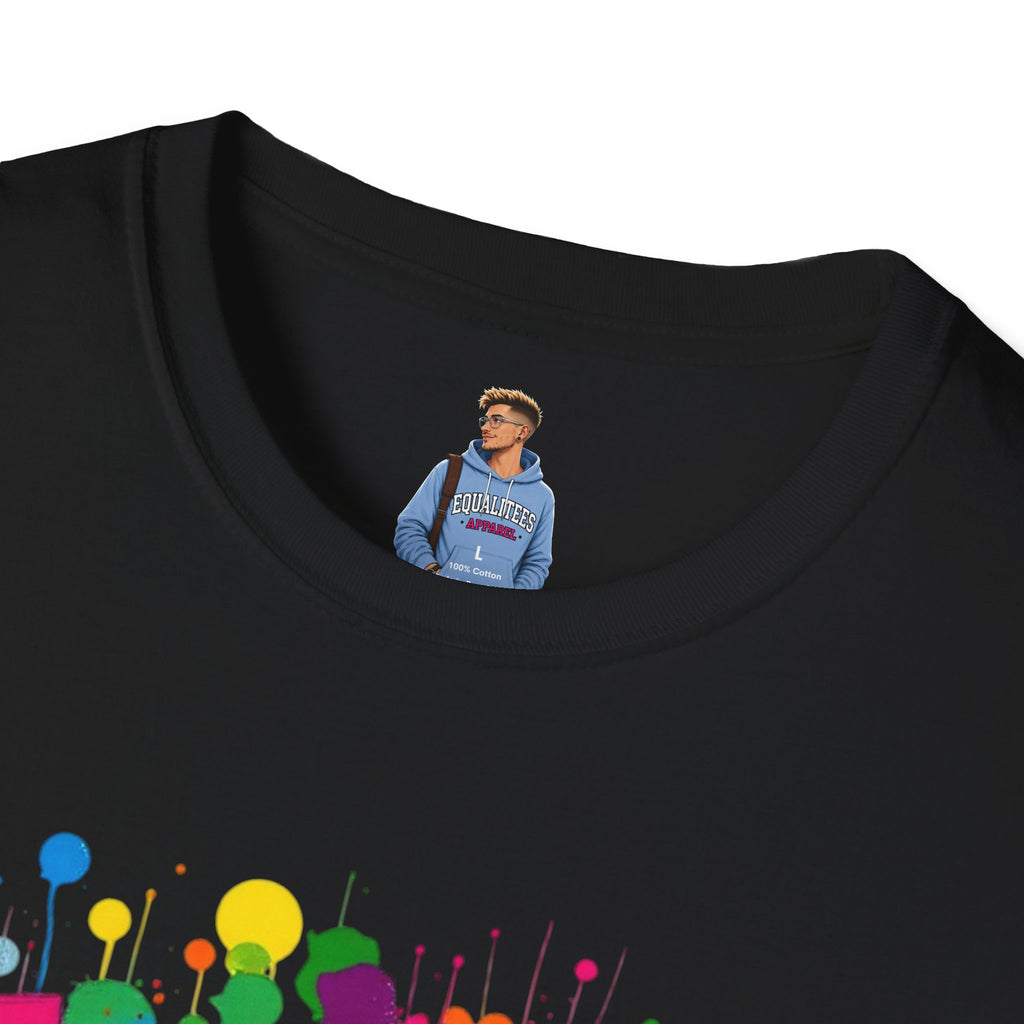 Juntos nos levantamos Camiseta unisex de estilo suave