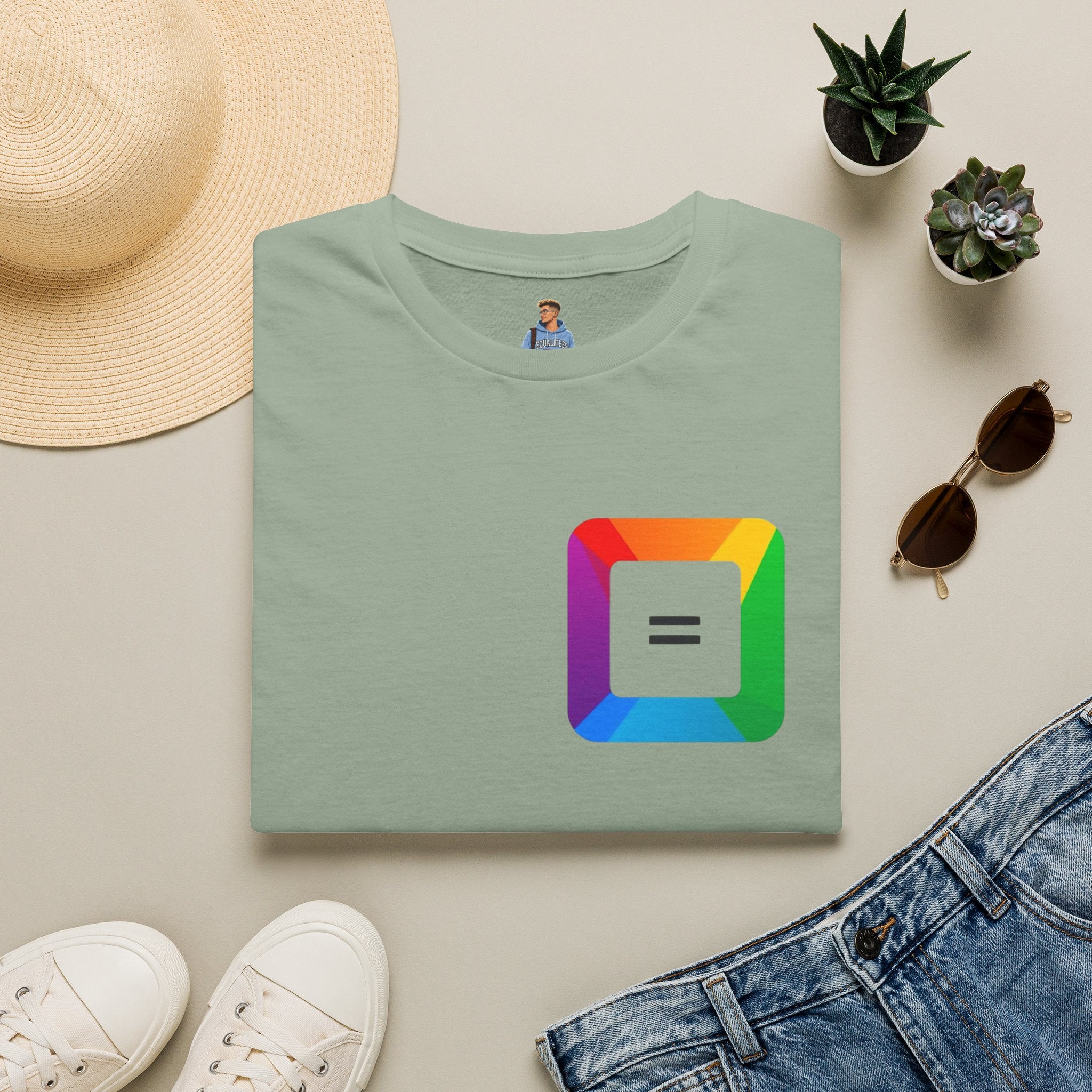 Pride-Theme Unisex Softstyle T-Shirt - "True freedom is Equality for ALL"