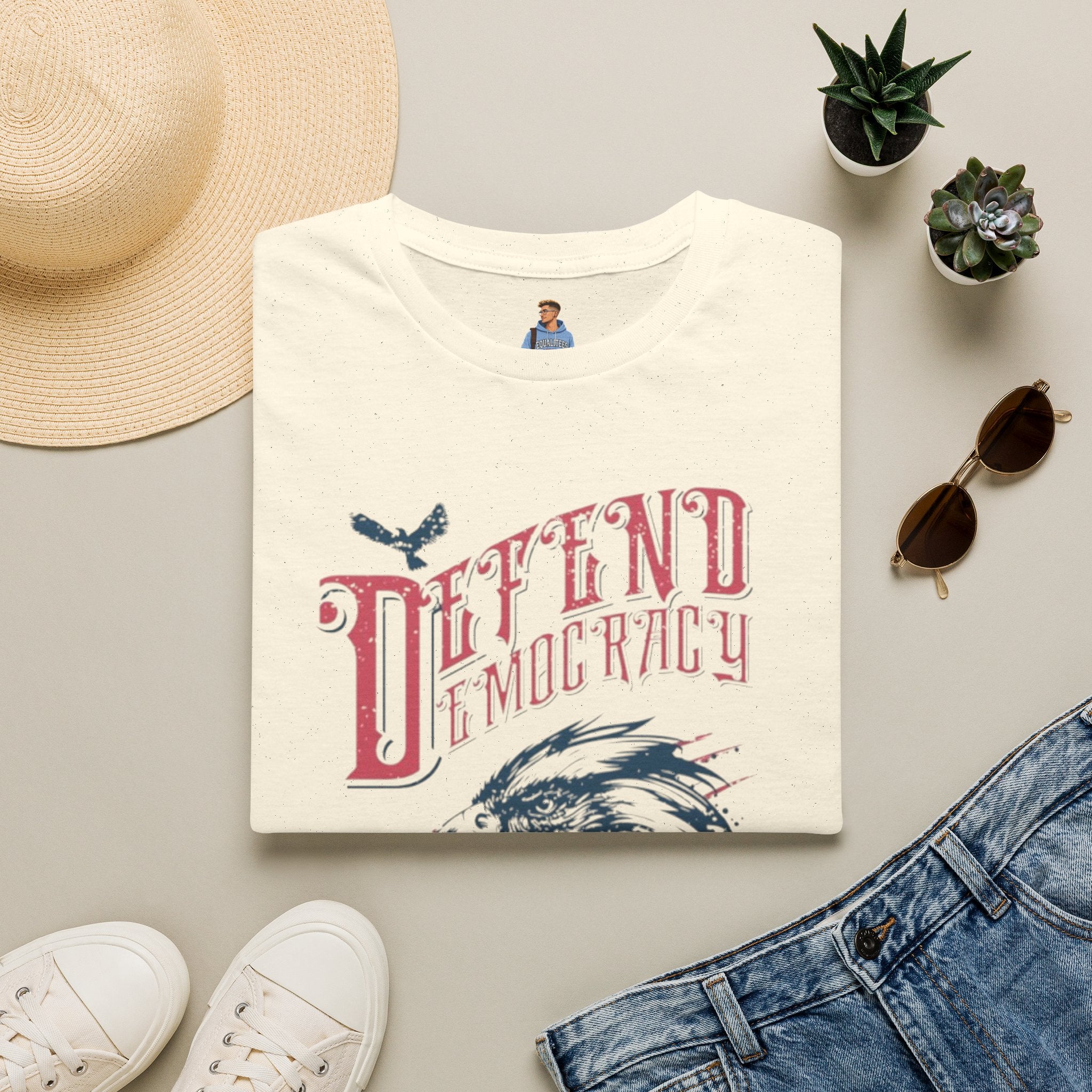 Defend Democracy Unisex T-Shirt