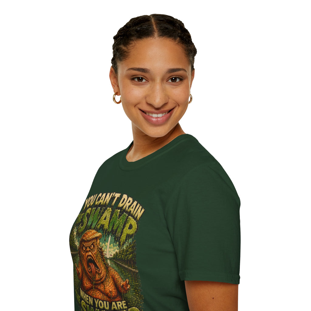 T-Shirt — "You Can't Drain the Swamp when you ARE the Swamp" Graphic Tee
