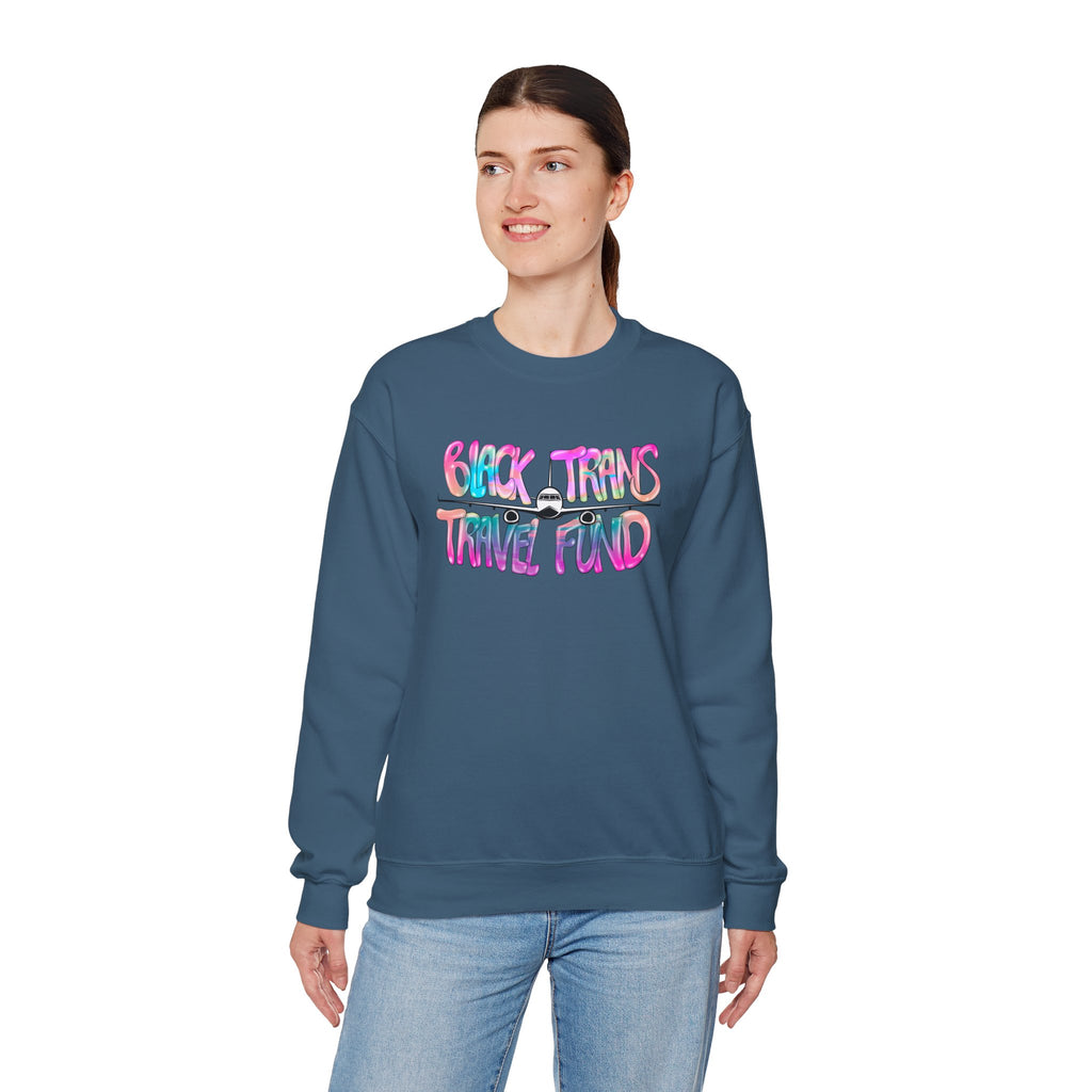 BTTF - Black Trans Travel Fund Unisex Crewneck Sweatshirt