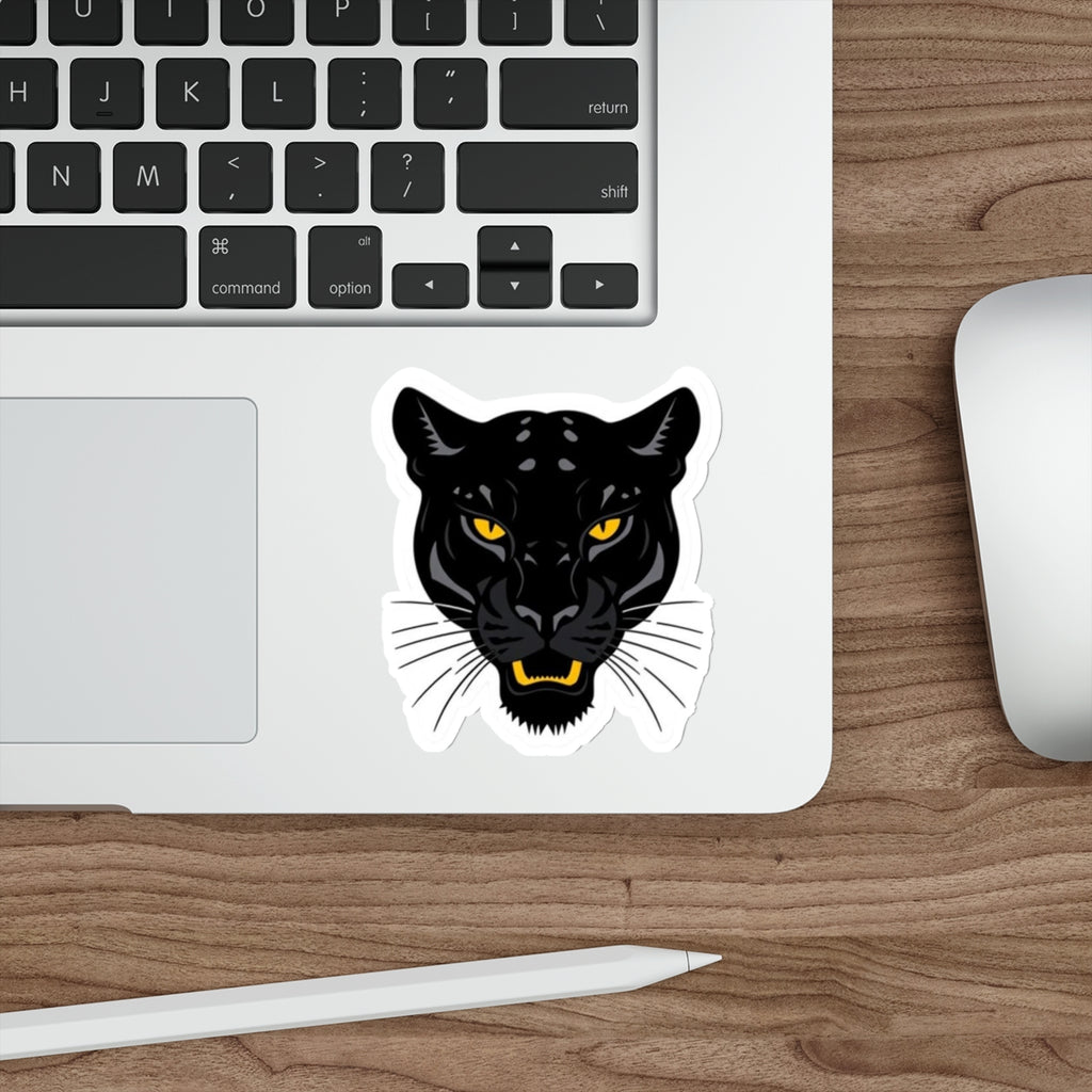 Black Panther Head Die-Cut Sticker - EqualiTees.Me