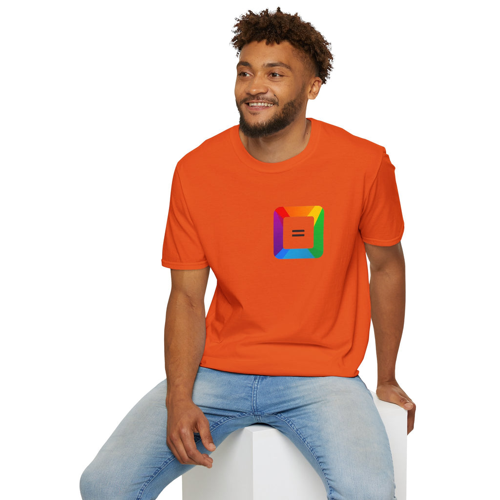 Pride-Theme Unisex Softstyle T-Shirt - "True freedom is Equality for ALL"