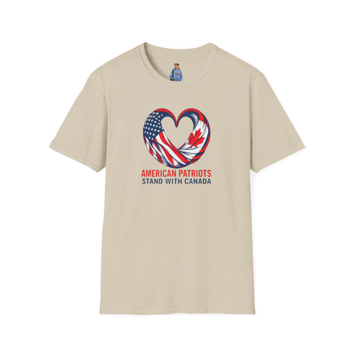 American Patriots Stand with Canada T-shirt