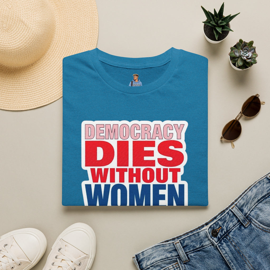 Democracy Dies Without Women Unisex Softstyle T-Shirt