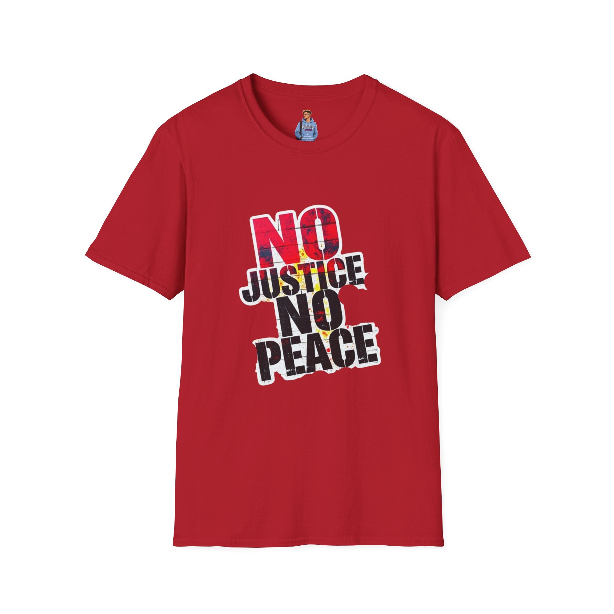 No Justice, No Peace Unisex Softstyle T-Shirt