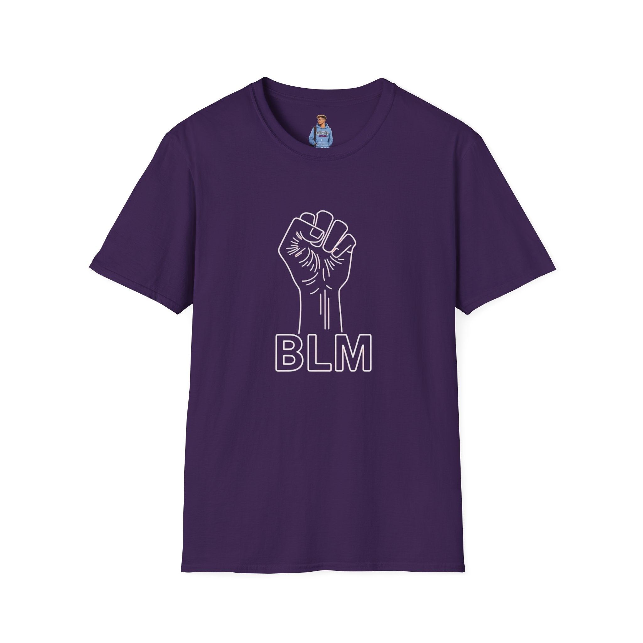 BLM Unisex Softstyle T-Shirt - Celebrate Equality and Justice