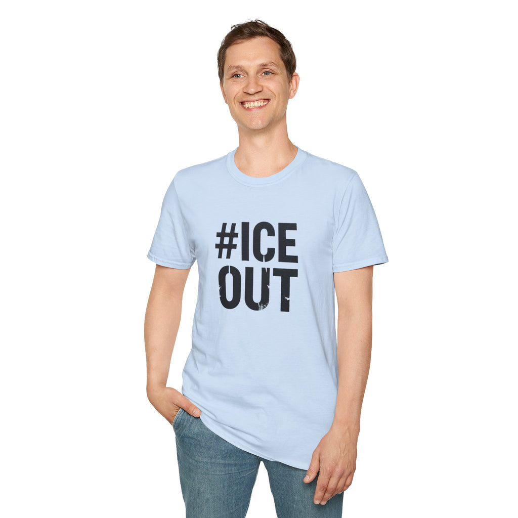 #ICE OUT Political Resistance T-Shirt