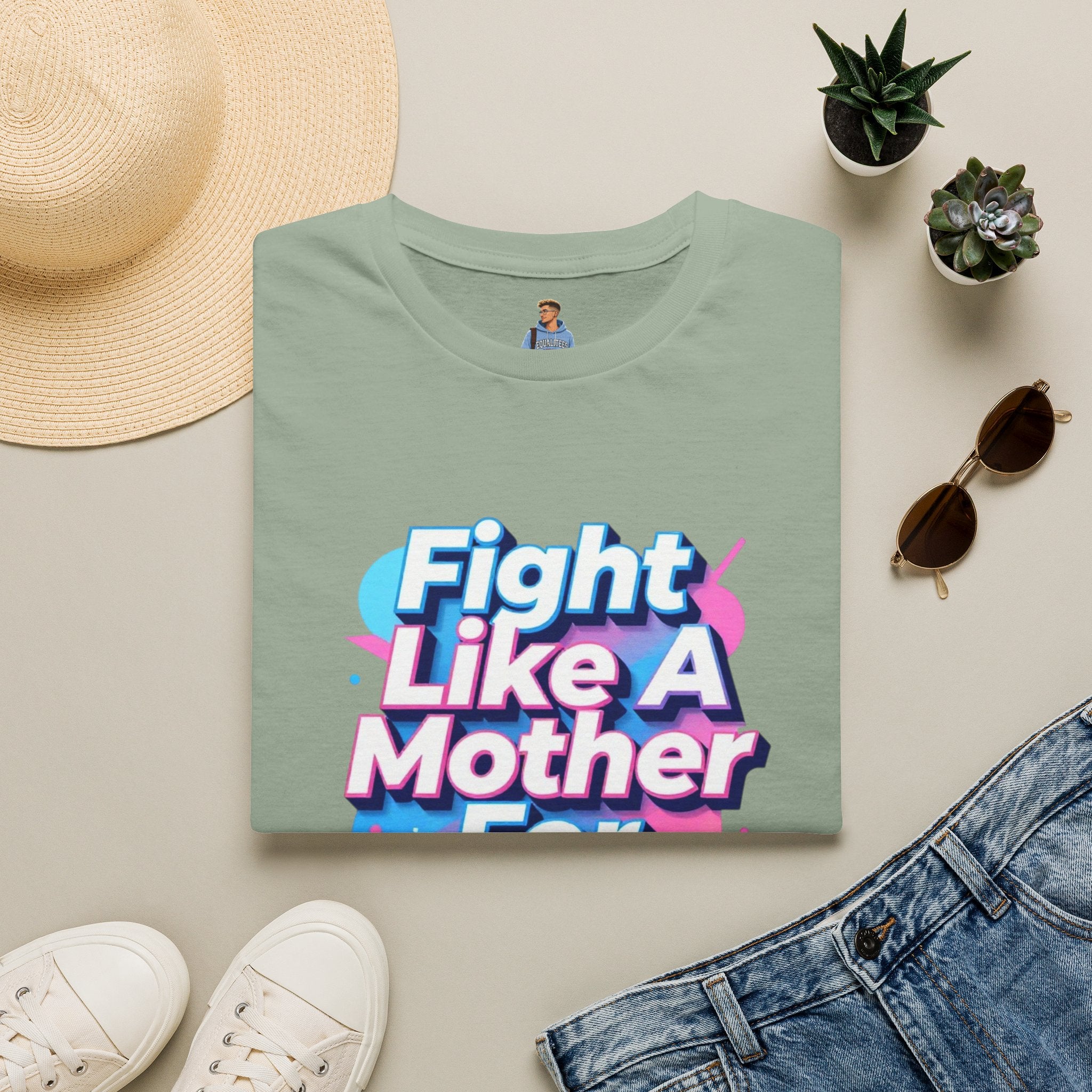 Fight Like A Mother T-Shirt - For Trans Rights
