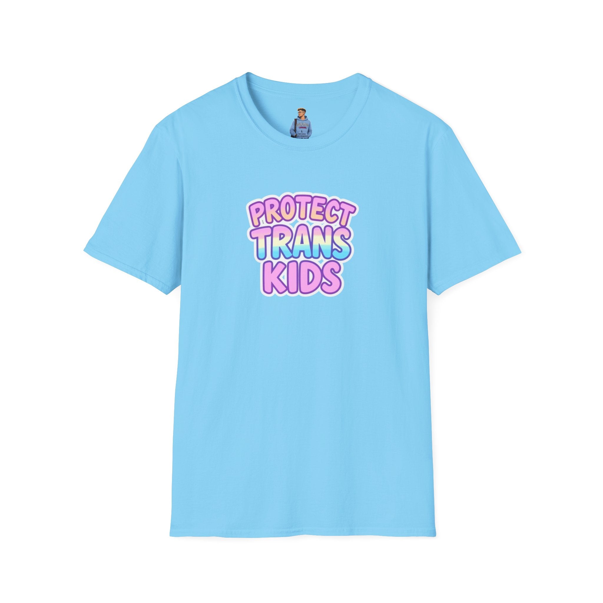 Camiseta unisex Softstyle - Camiseta infantil Protect Trans