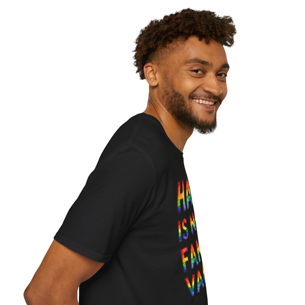 Hate Is Not A Family Value Rainbow Pride T-Shirt