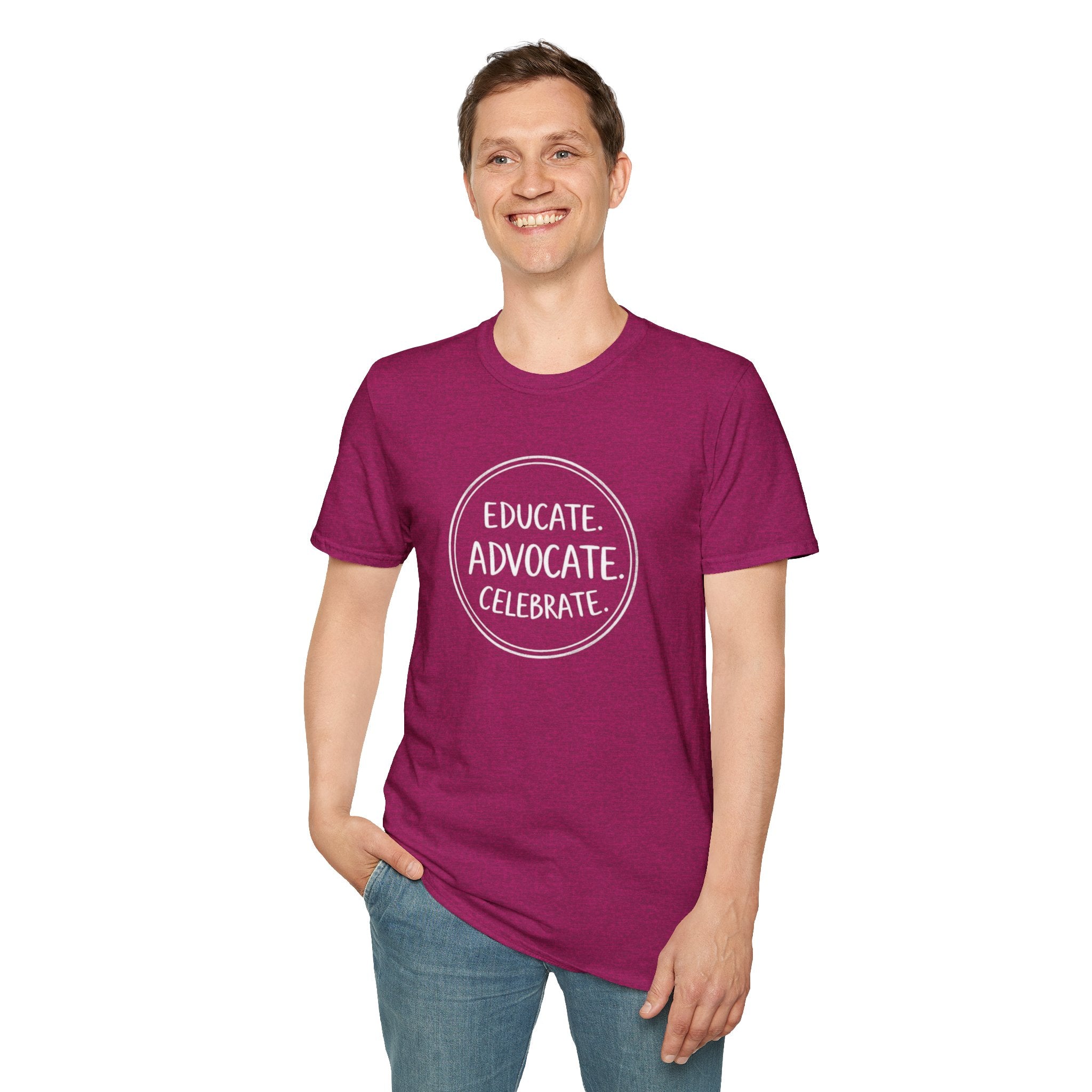 Subtle Pride Educate Advocate Celebrate