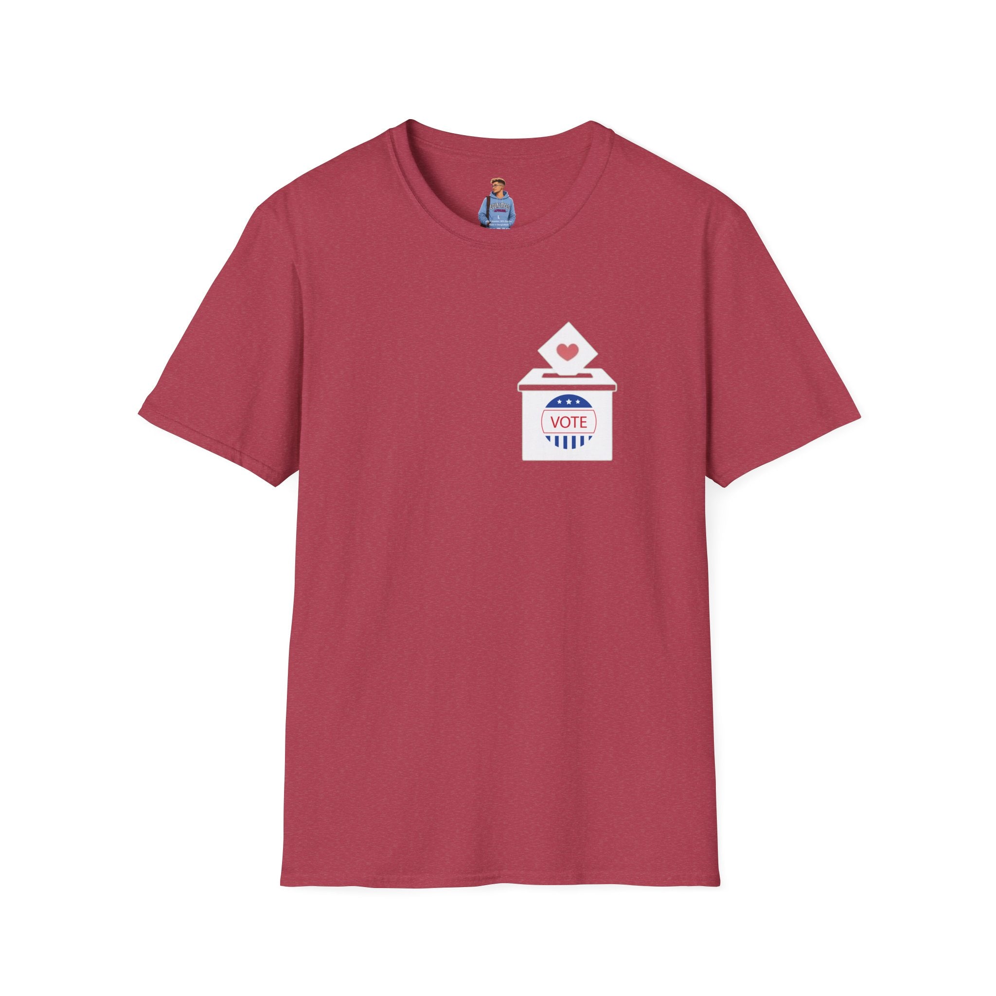 Vote with Your Heart Unisex Softstyle T-Shirt