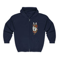 Grow Peace Zip-Up Hoodie - Cozy Outdoor Style