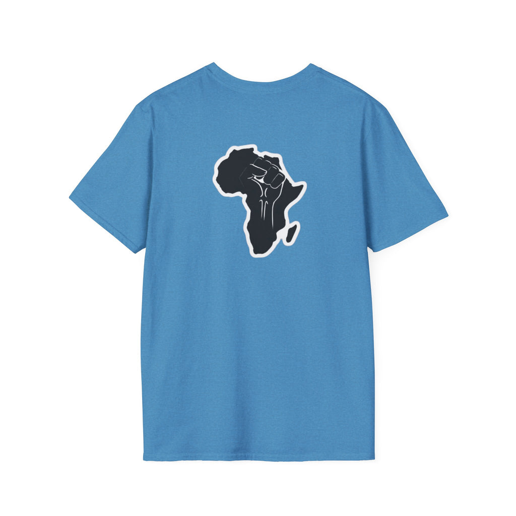 Camiseta unisex de estilo suave Unity and Heritage con corazón panafricano