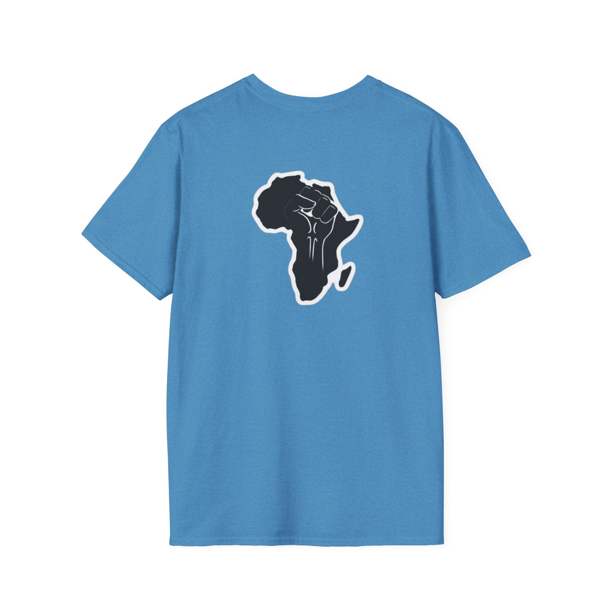 Camiseta unisex de estilo suave Unity and Heritage con corazón panafricano