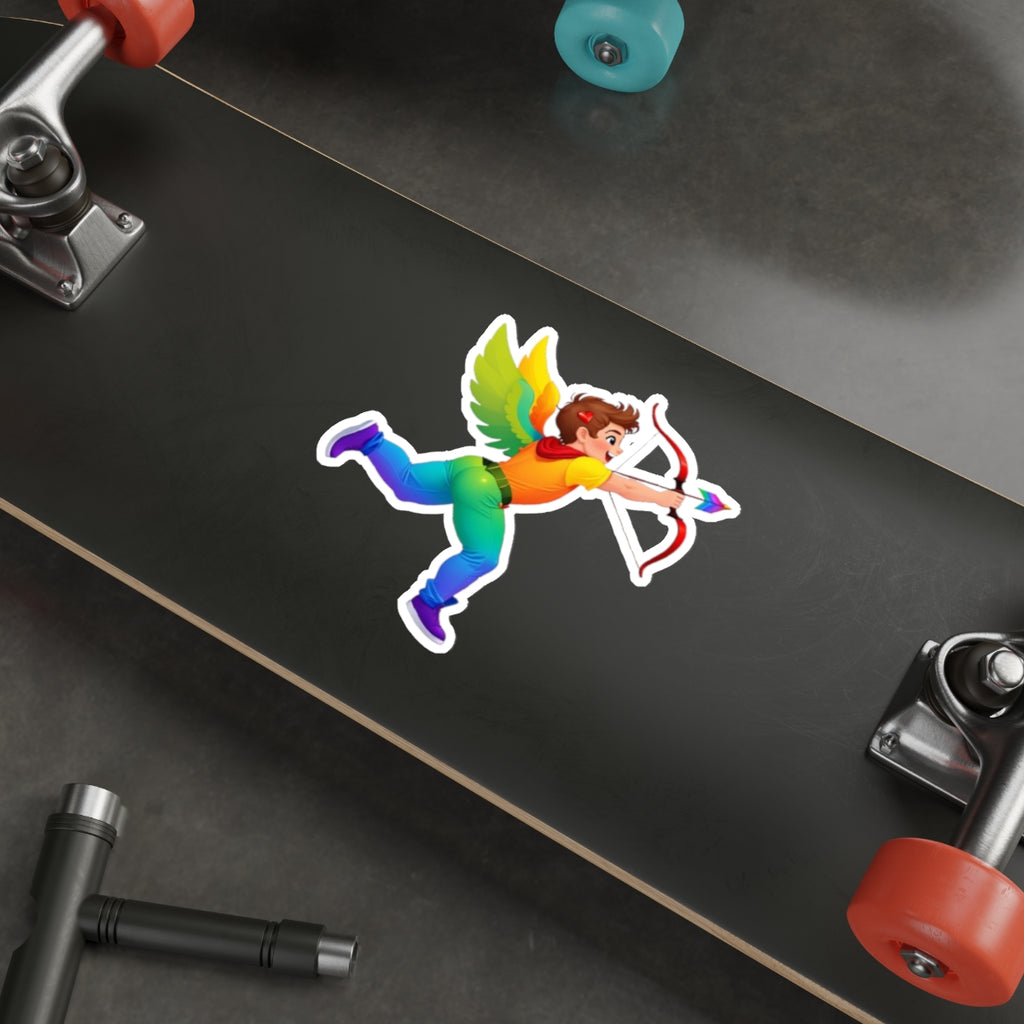 Die-Cut Stickers - Cutie Qupid - EqualiTees.Me