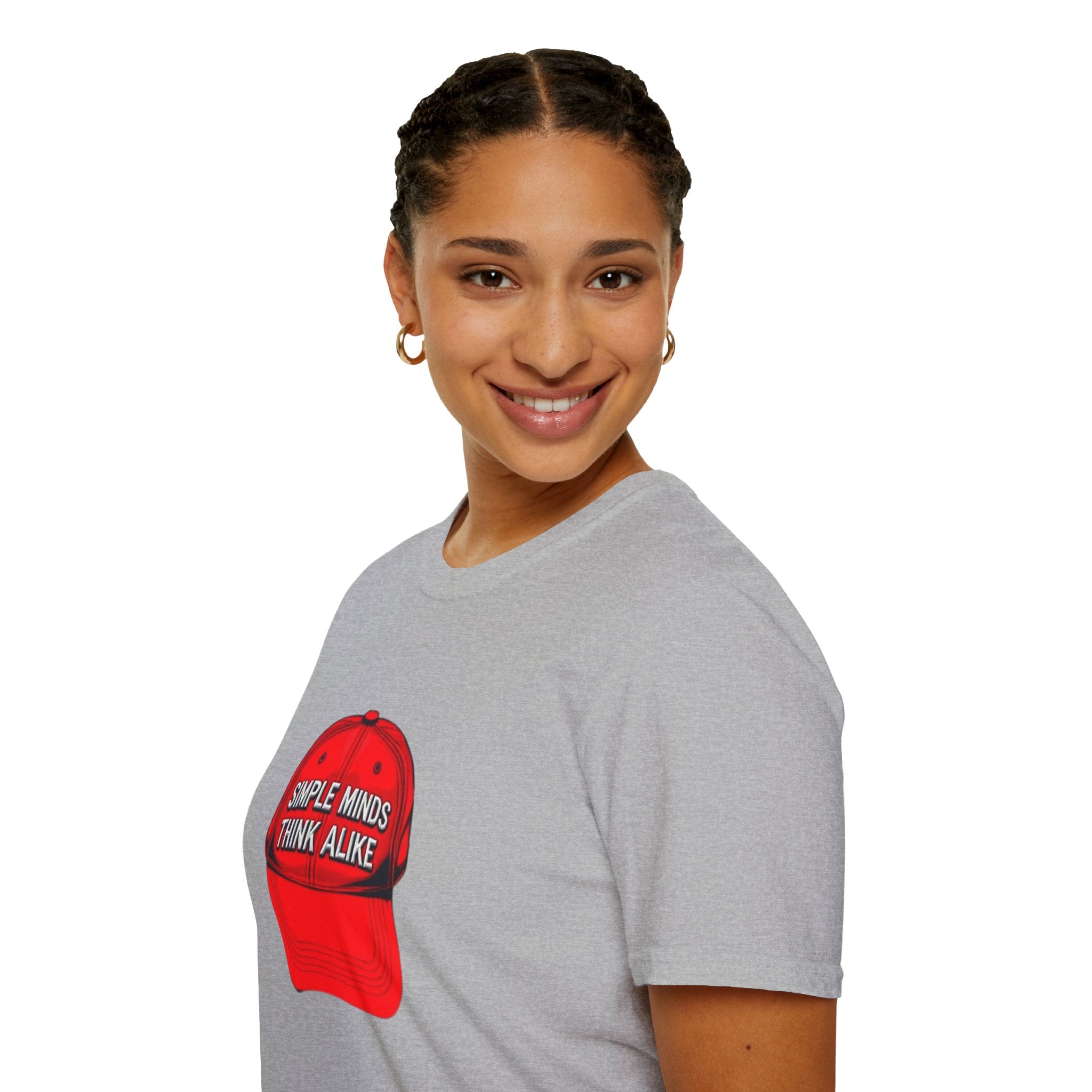 Simple Minds Think Alike T-Shirt' & 'Make America Think Again' Graphic Tee