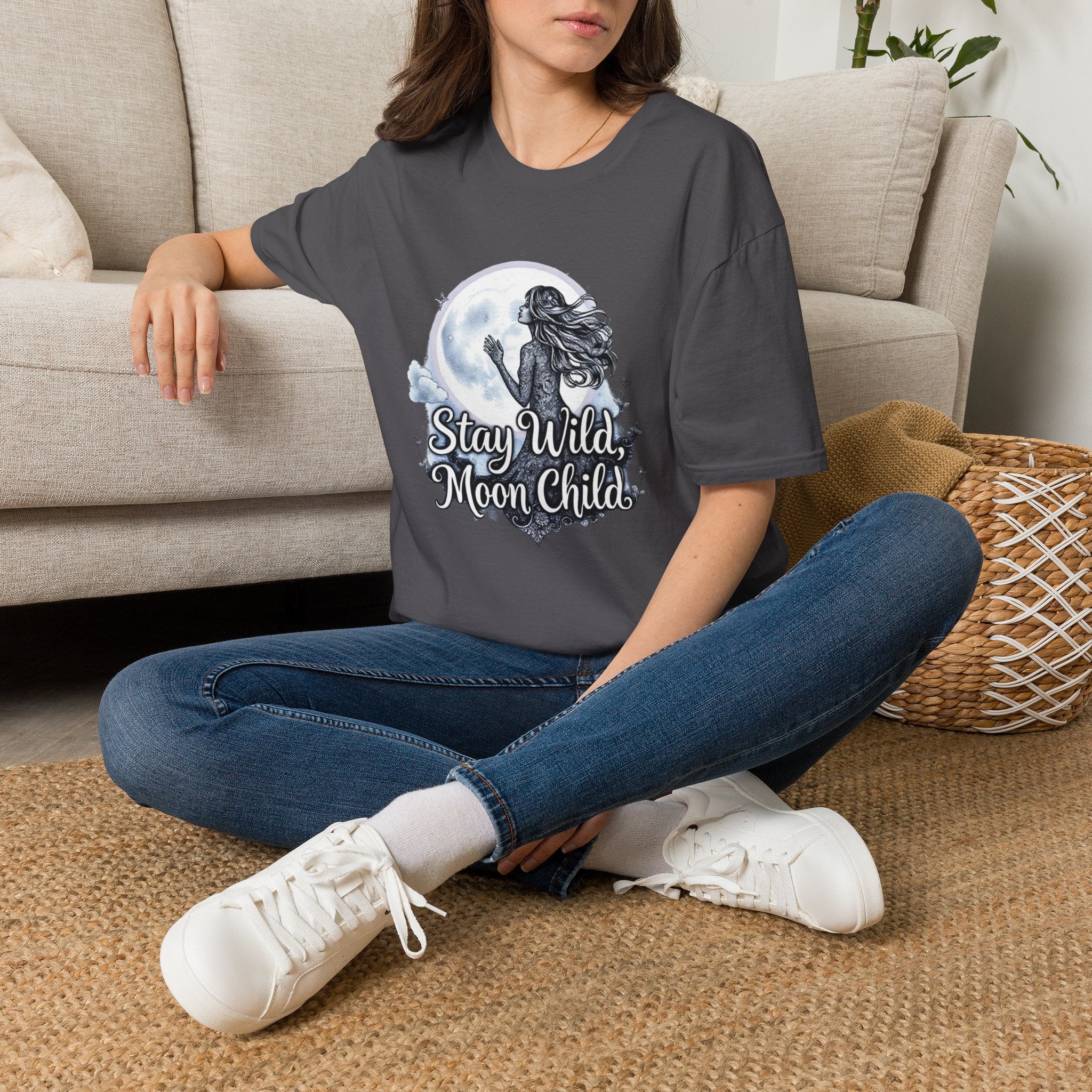 Gypsy Moon T-Shirt - Stay Wild Moon Child