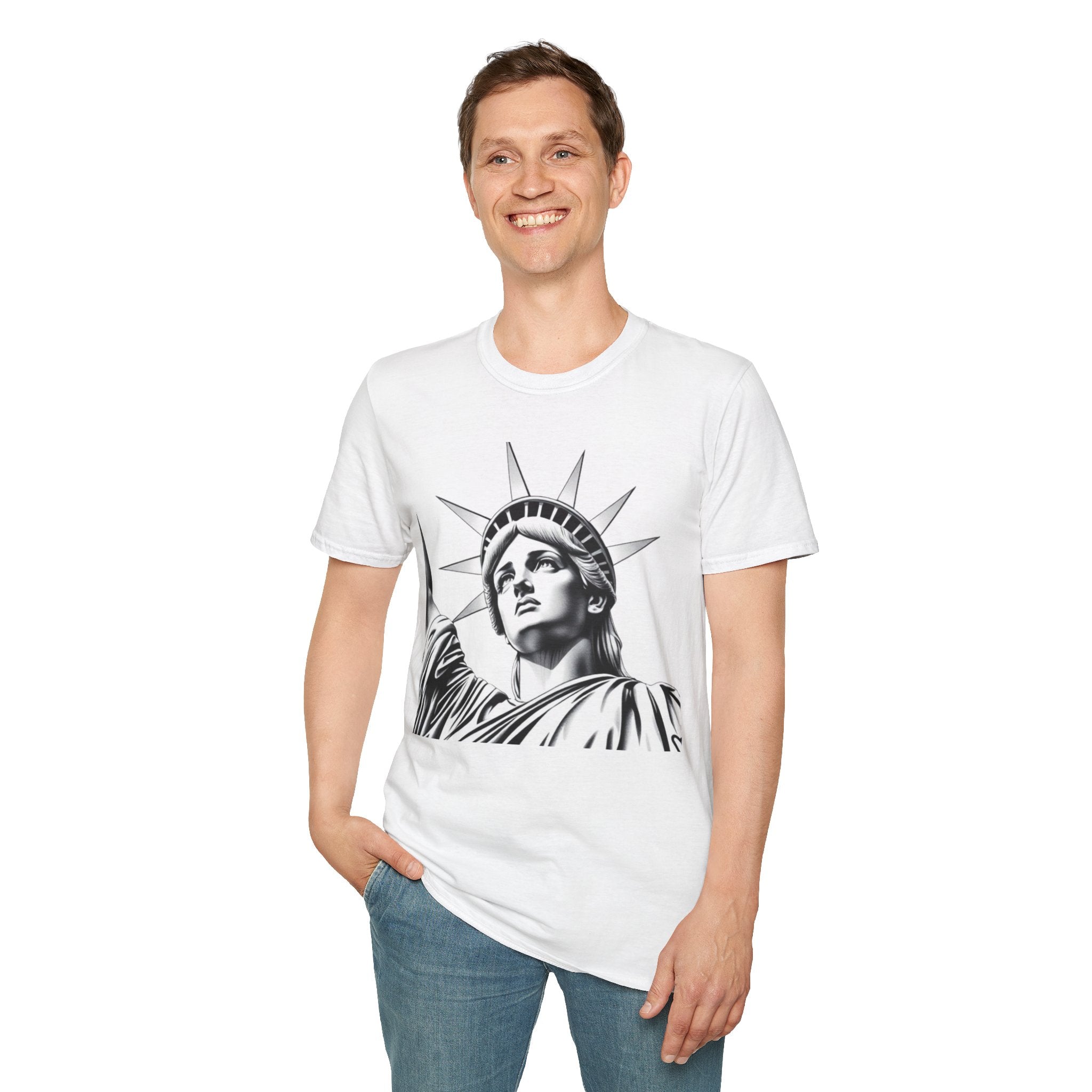 Statue of Liberty Unisex Softstyle T-Shirt