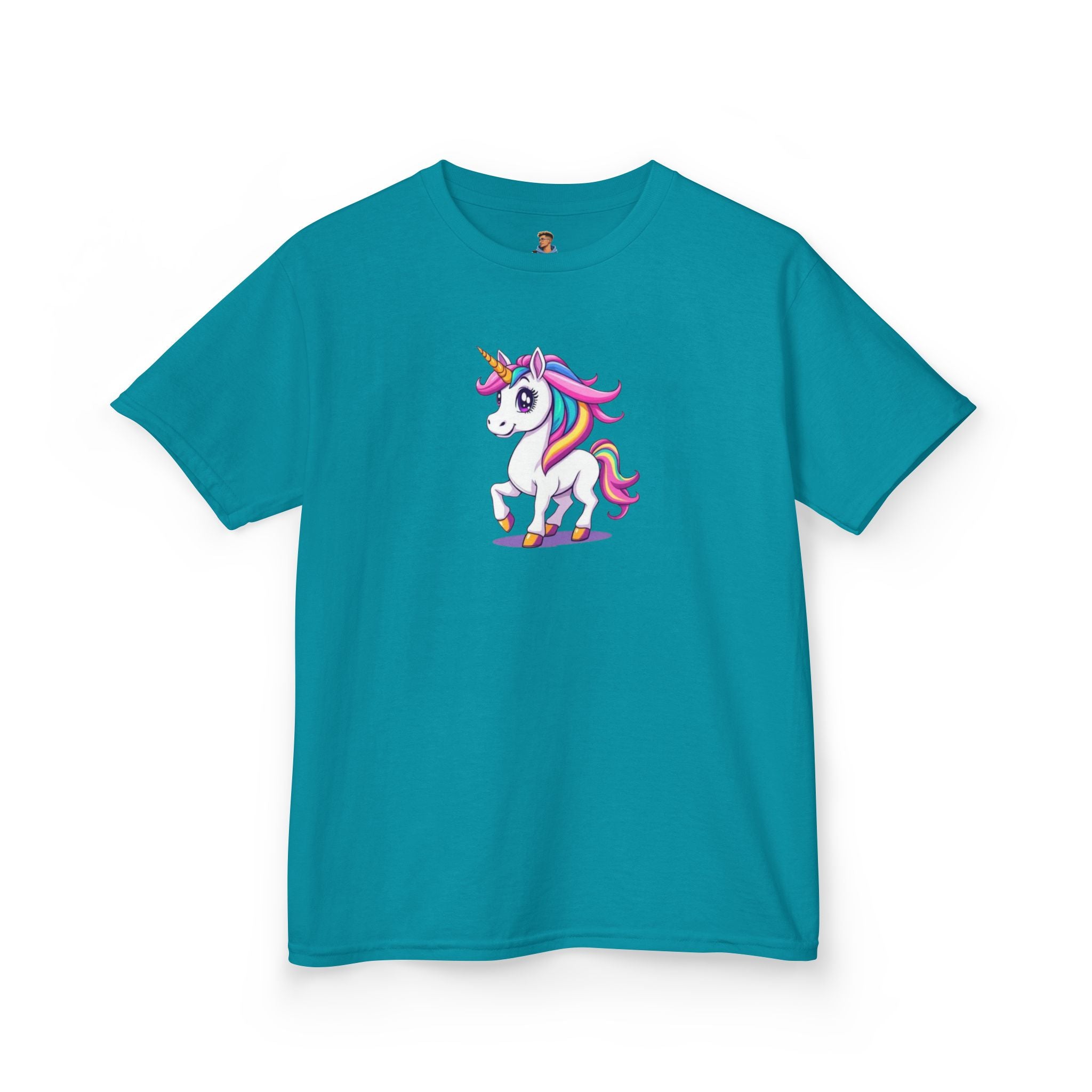 Camiseta de algodón pesado para niños Unicorn Kids