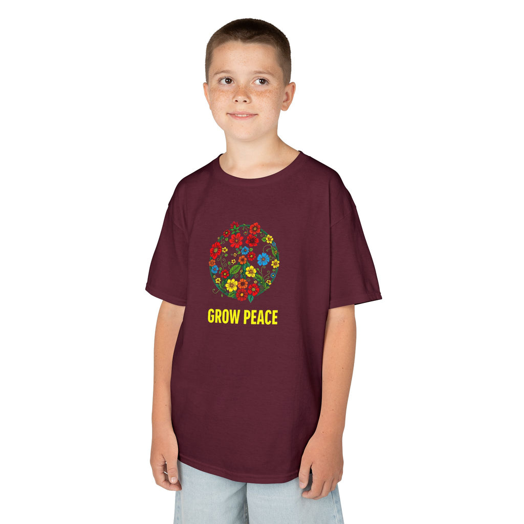 GROW PEACE Kids Heavy Cotton™ Tee