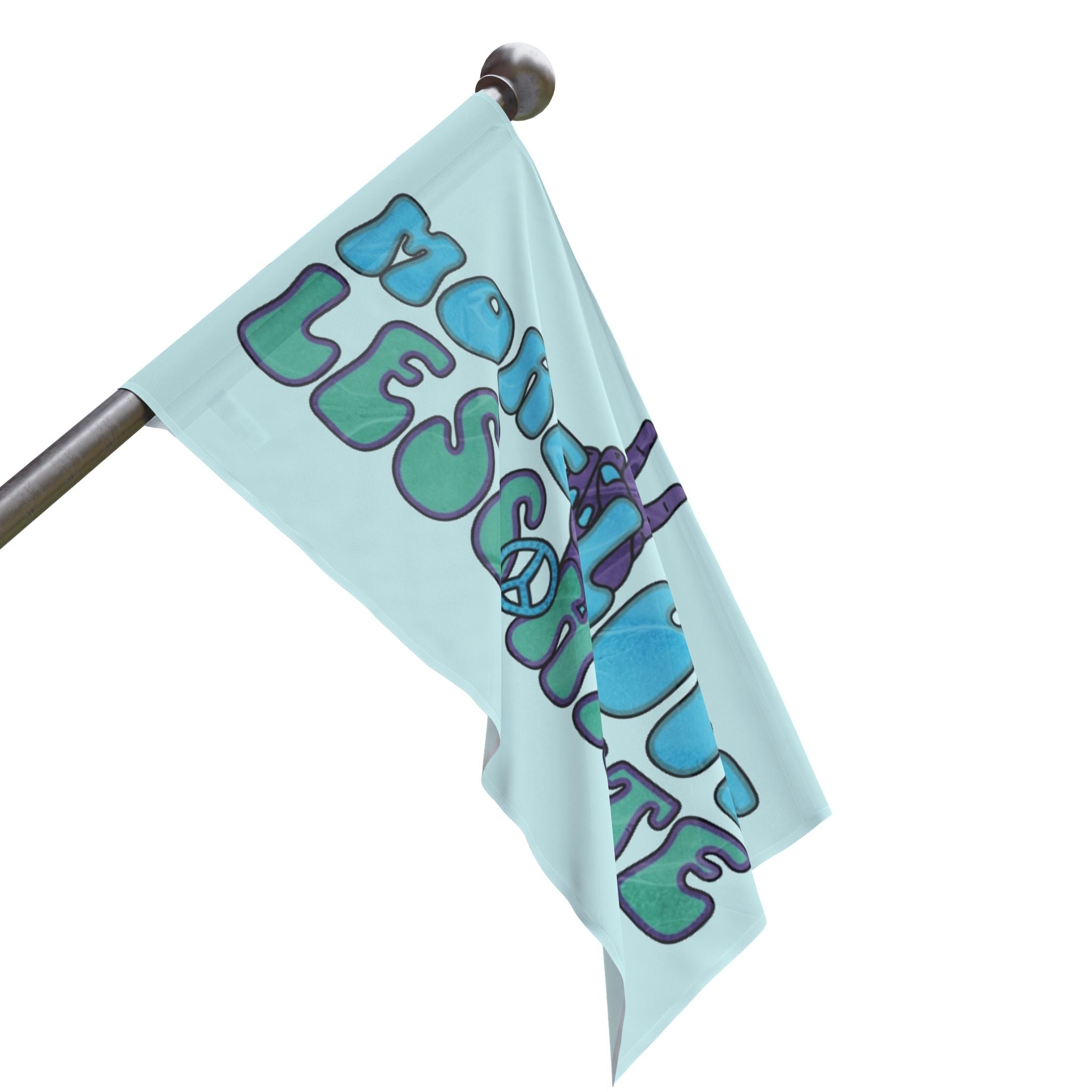 Flag - More Love, Less Hate Unity Flag - EqualiTees.Me