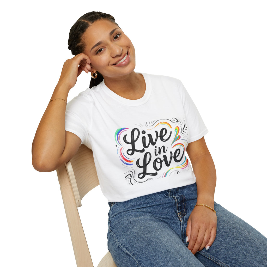 Live in Love Inspirational T-Shirt