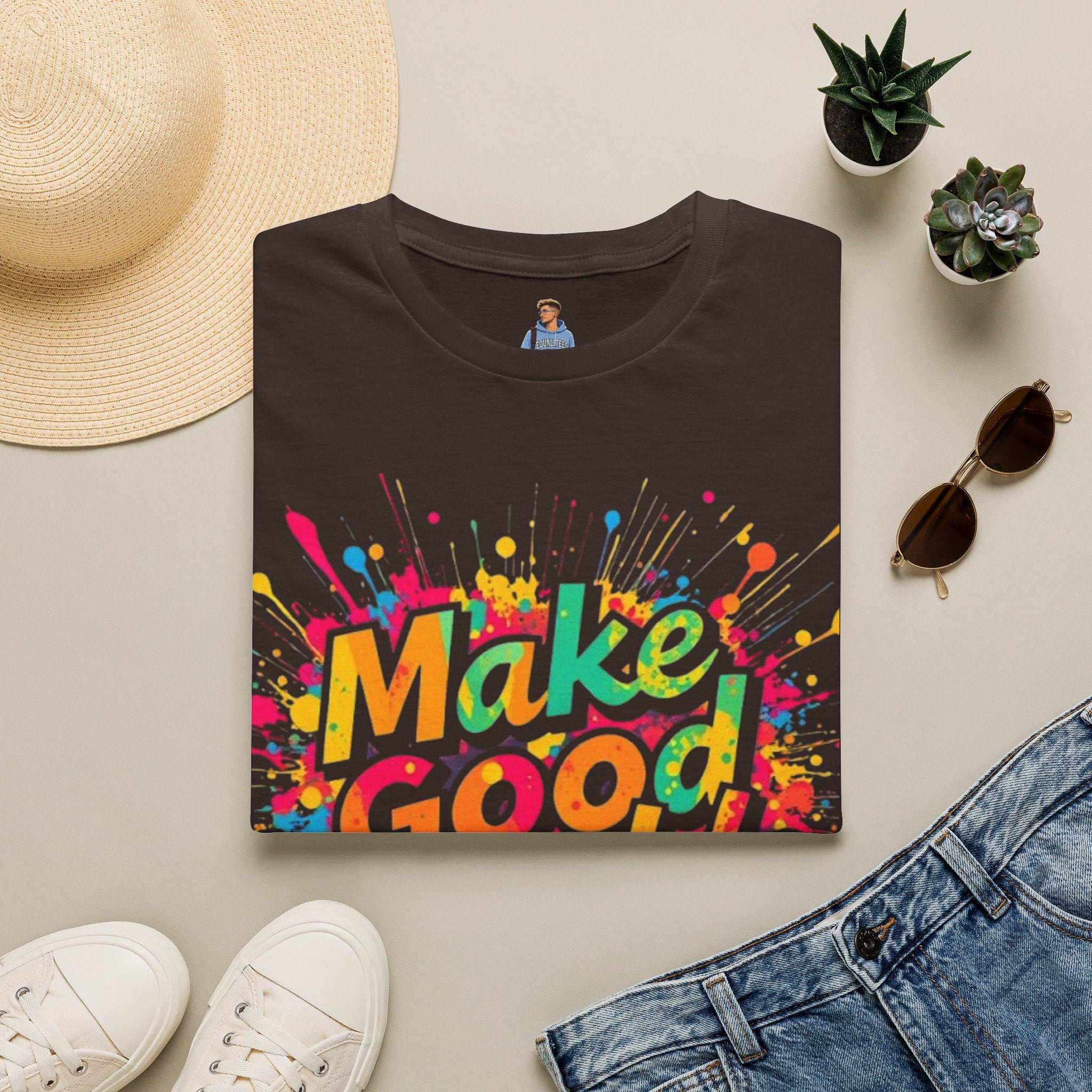 Color Splash, Make Good Trouble Tee