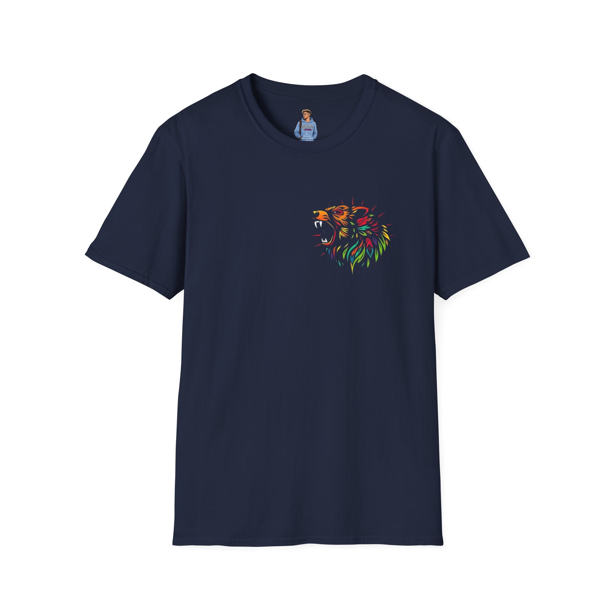 Native Bear Pride Unisex Softstyle T-shirt