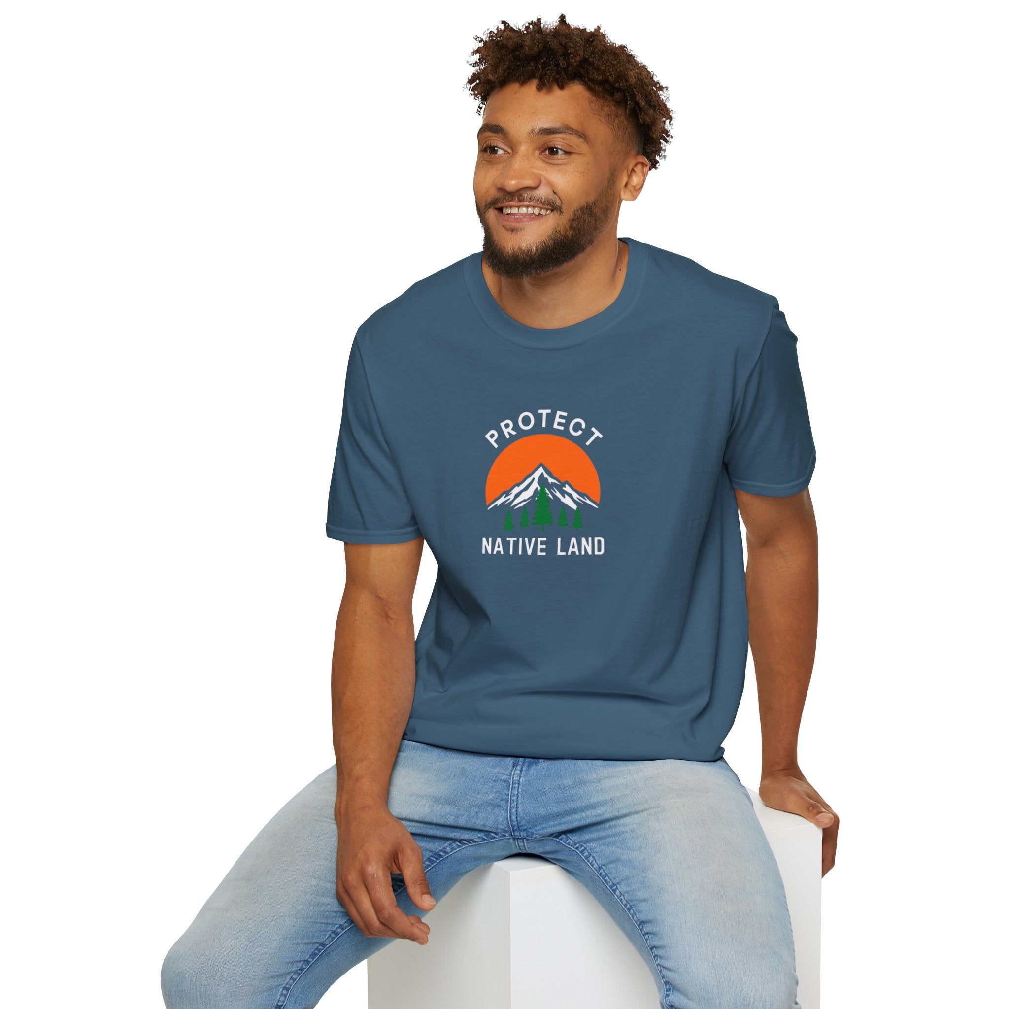 Protect Native Land Softstyle Unisex T-shirt