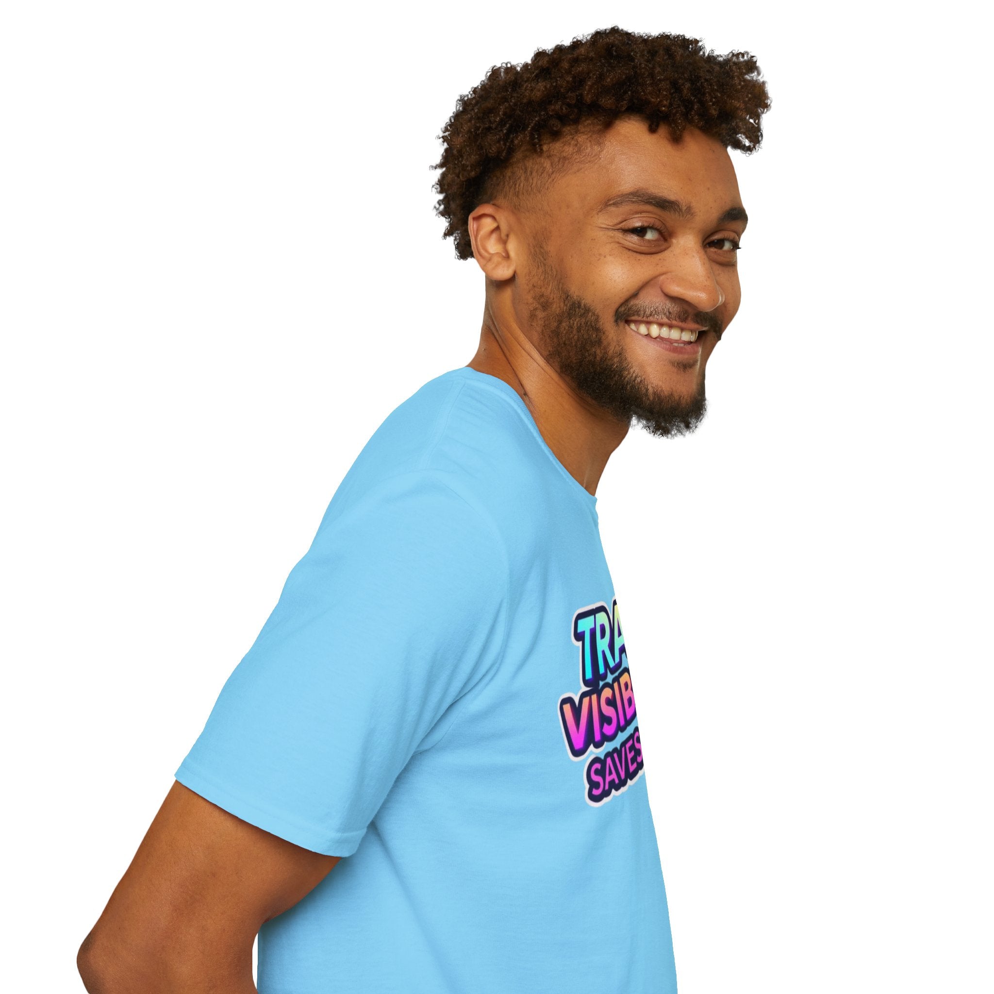 Trans Visibility Saves Lives Statement T-shirt