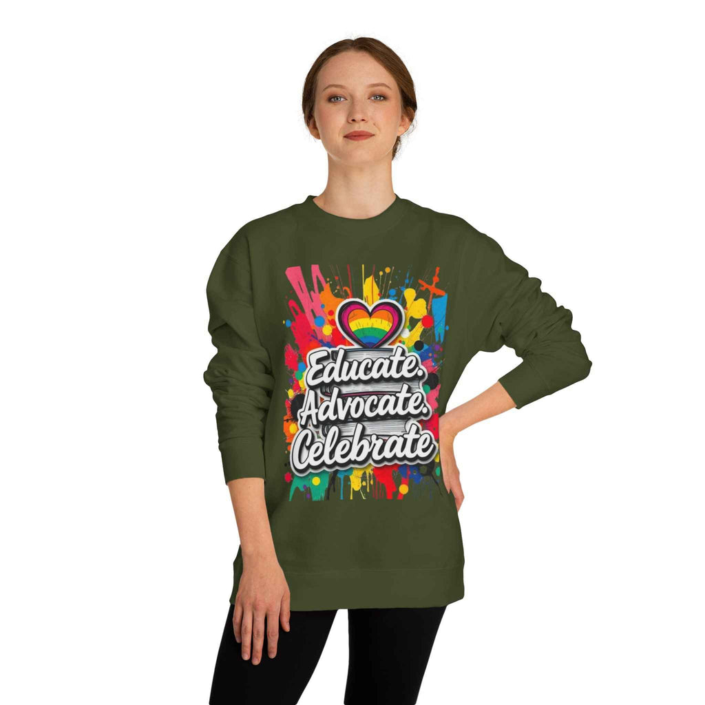 Subtle Pride Educate Advocate Celebrate