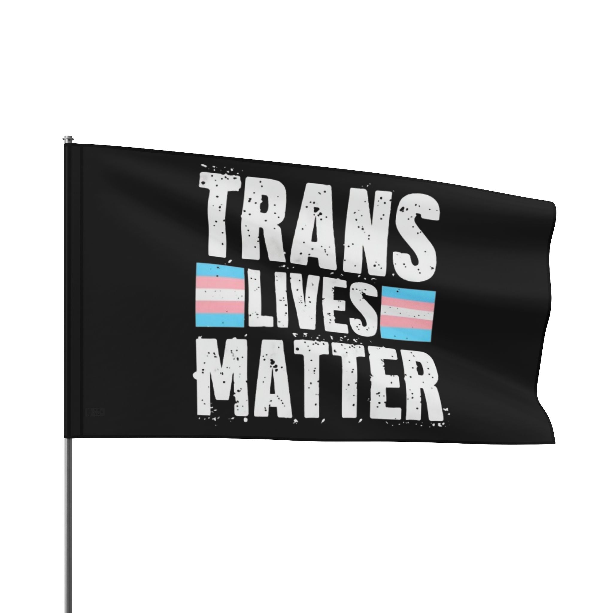 Trans Lives Matter Flag - Aesthetic LGBTQ+ Banner for Celebration & Home Decor - EqualiTees.Me