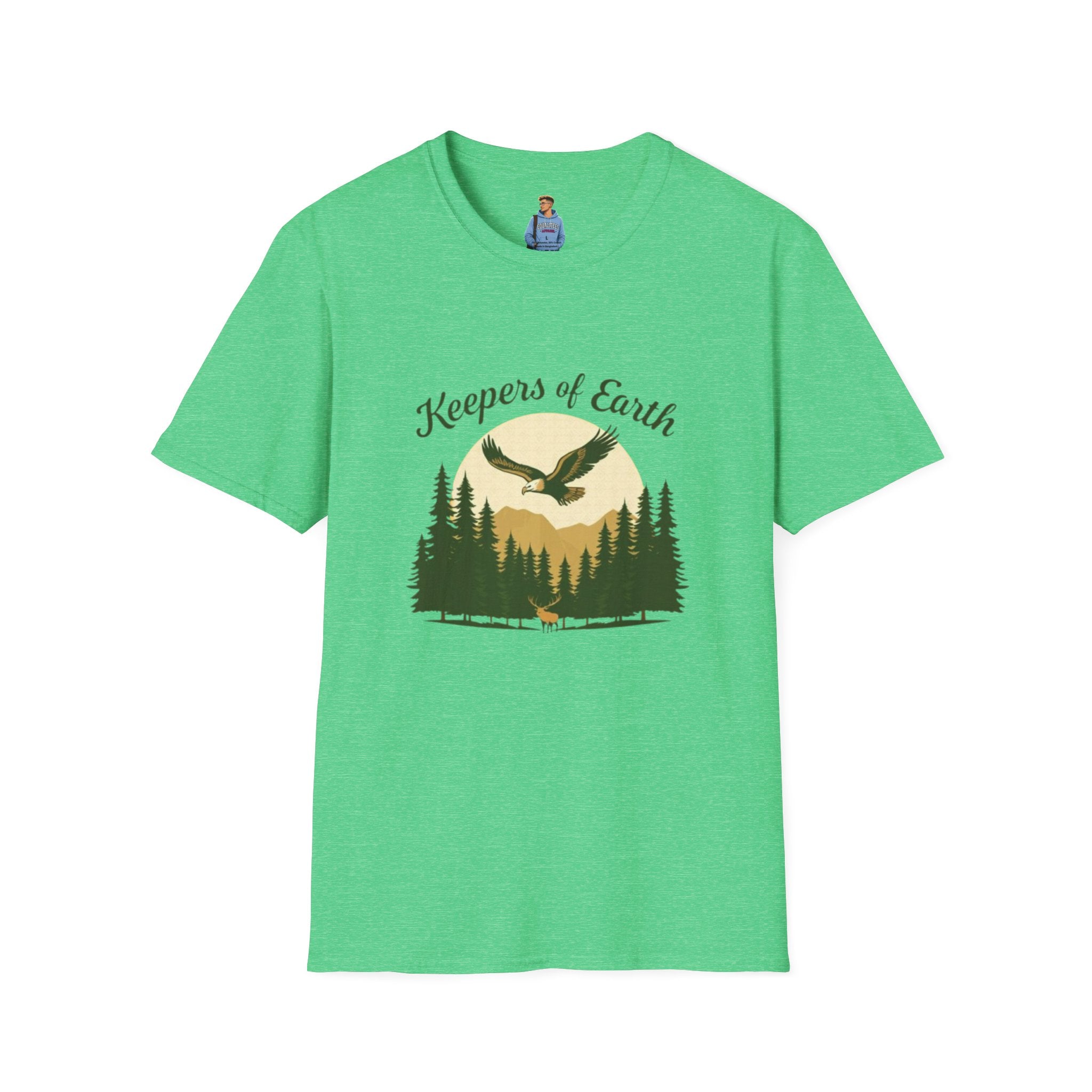 Keepers of the Earth Eagle and Elk T-shirt