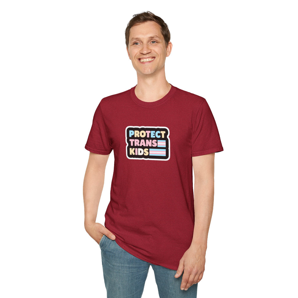Camiseta unisex de estilo suave "Protect Trans Kids" - Empowerment &amp; Pride Apparel