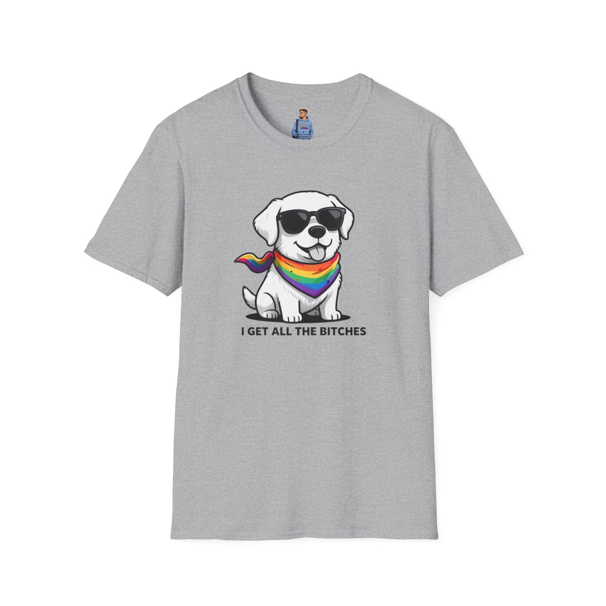 Cute Puppy Pride T‑Shirt