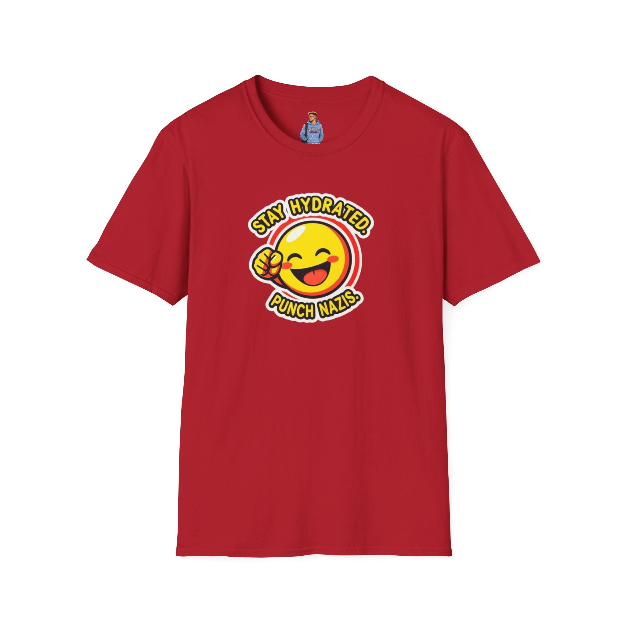 Stay Hydrated, Punch Nazis T-Shirt