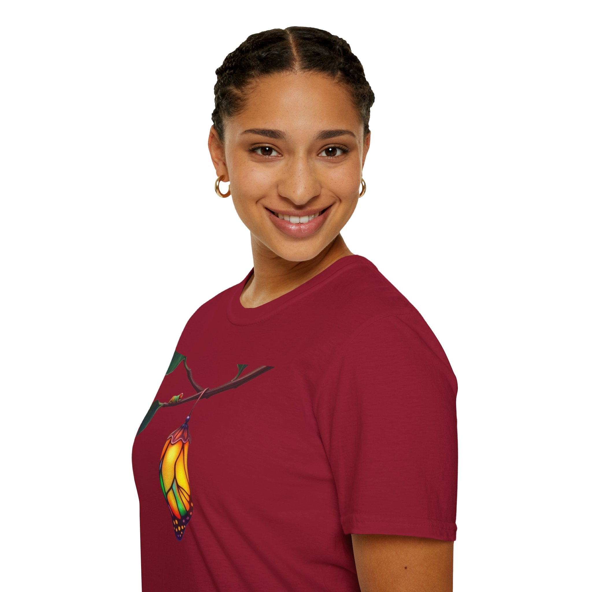 Rainbow Butterfly Cocoon Pride T-Shirt