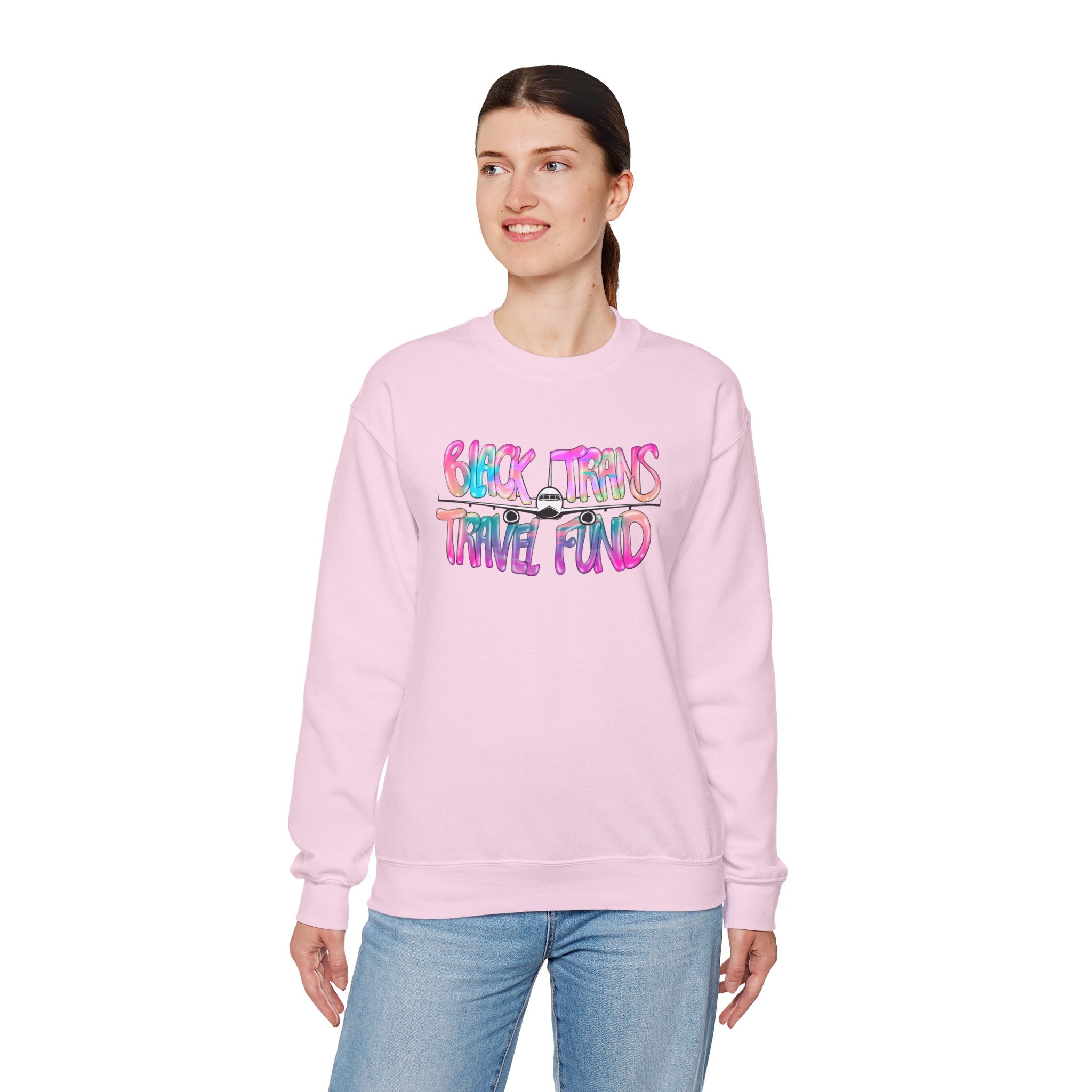 BTTF - Black Trans Travel Fund Unisex Crewneck Sweatshirt