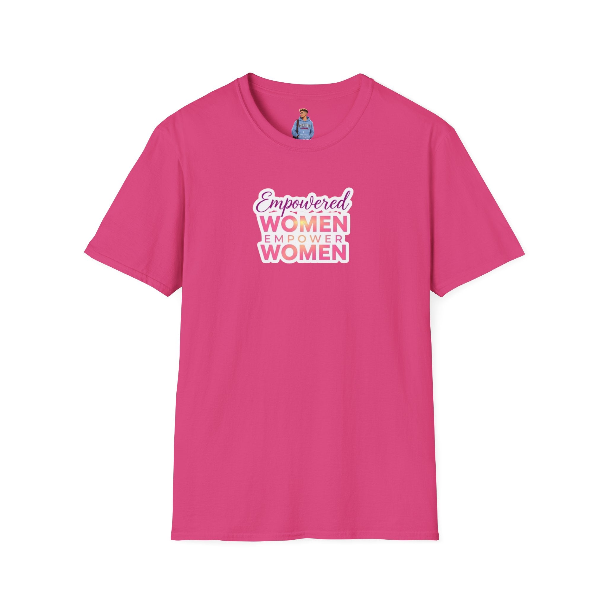 Empowered Women T-Shirt | Unisex Softstyle Tee for Women’s Empowerment