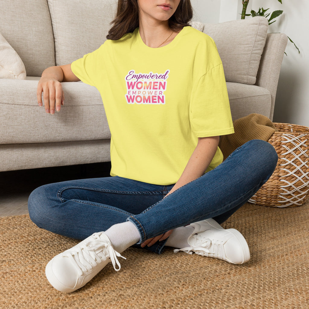 Empowered Women T-Shirt | Unisex Softstyle Tee for Women’s Empowerment