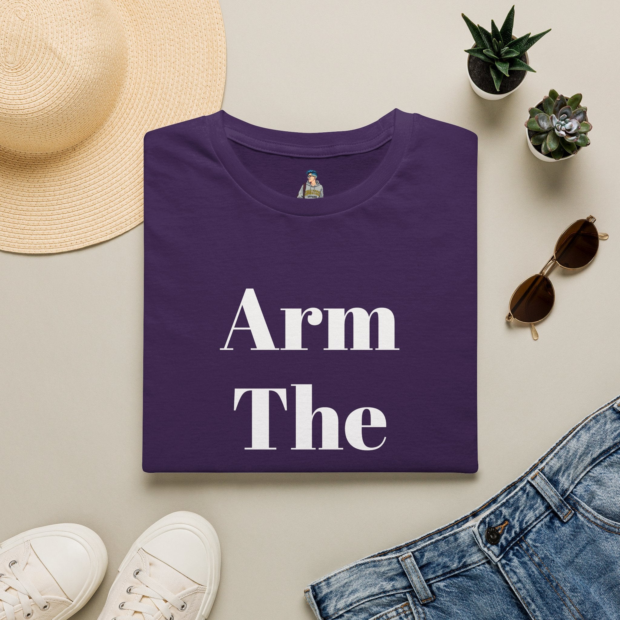 Arm The Dolls — Minimalist Statement T-Shirt