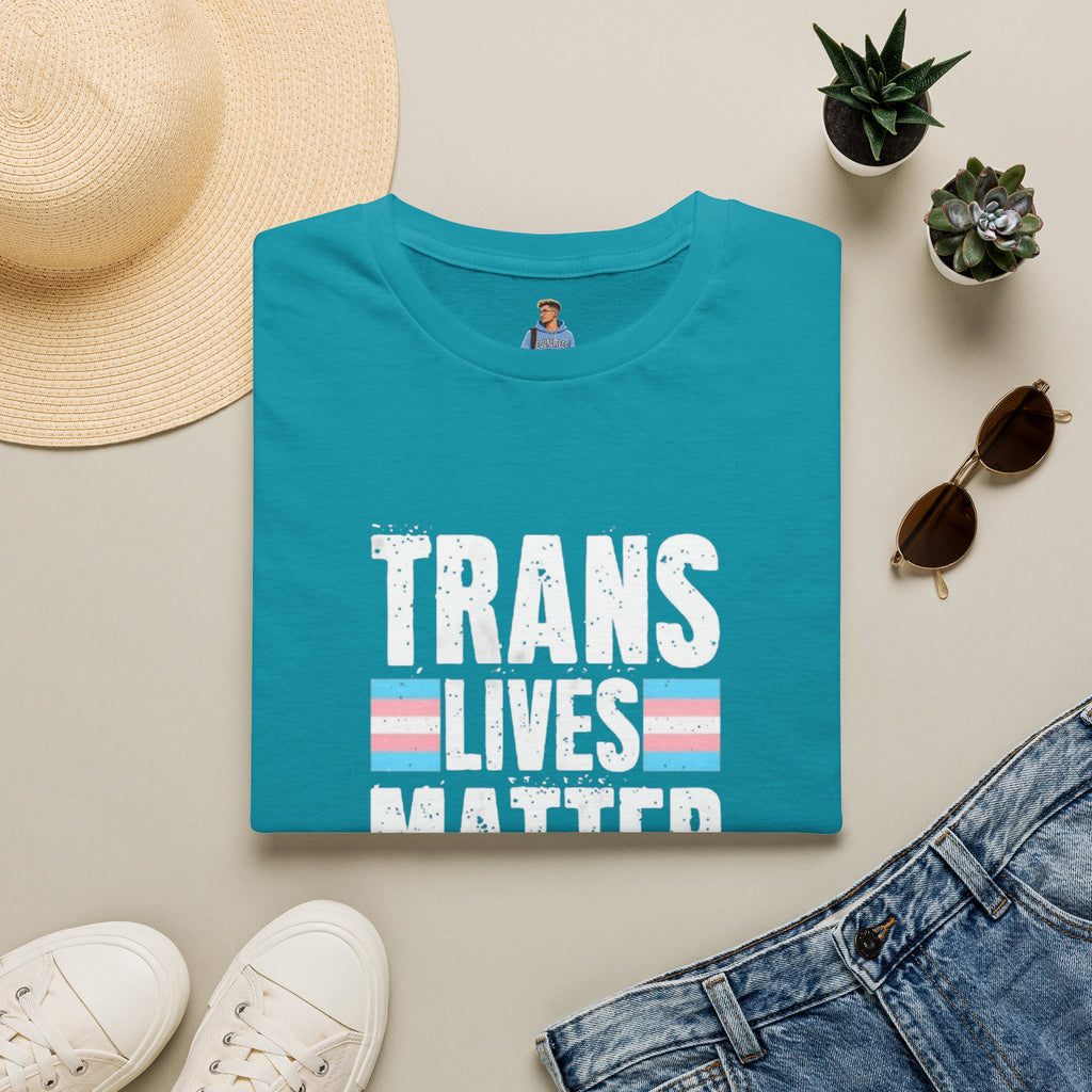 Trans Lives Matter Unisex Softstyle T-Shirt - Support LGBTQ+ Rights