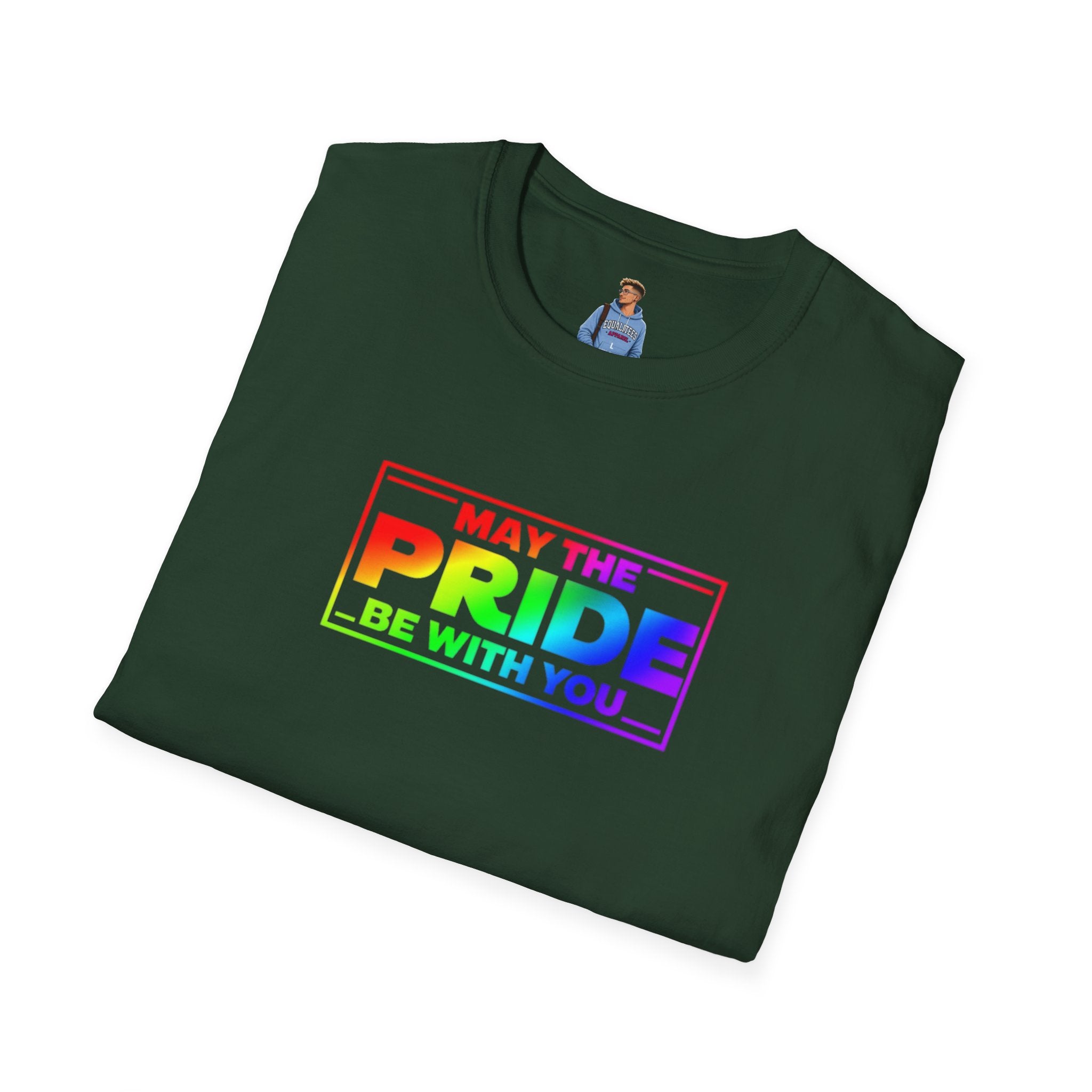 Camiseta gráfica del Orgullo - Que el Orgullo te acompañe - Unisex