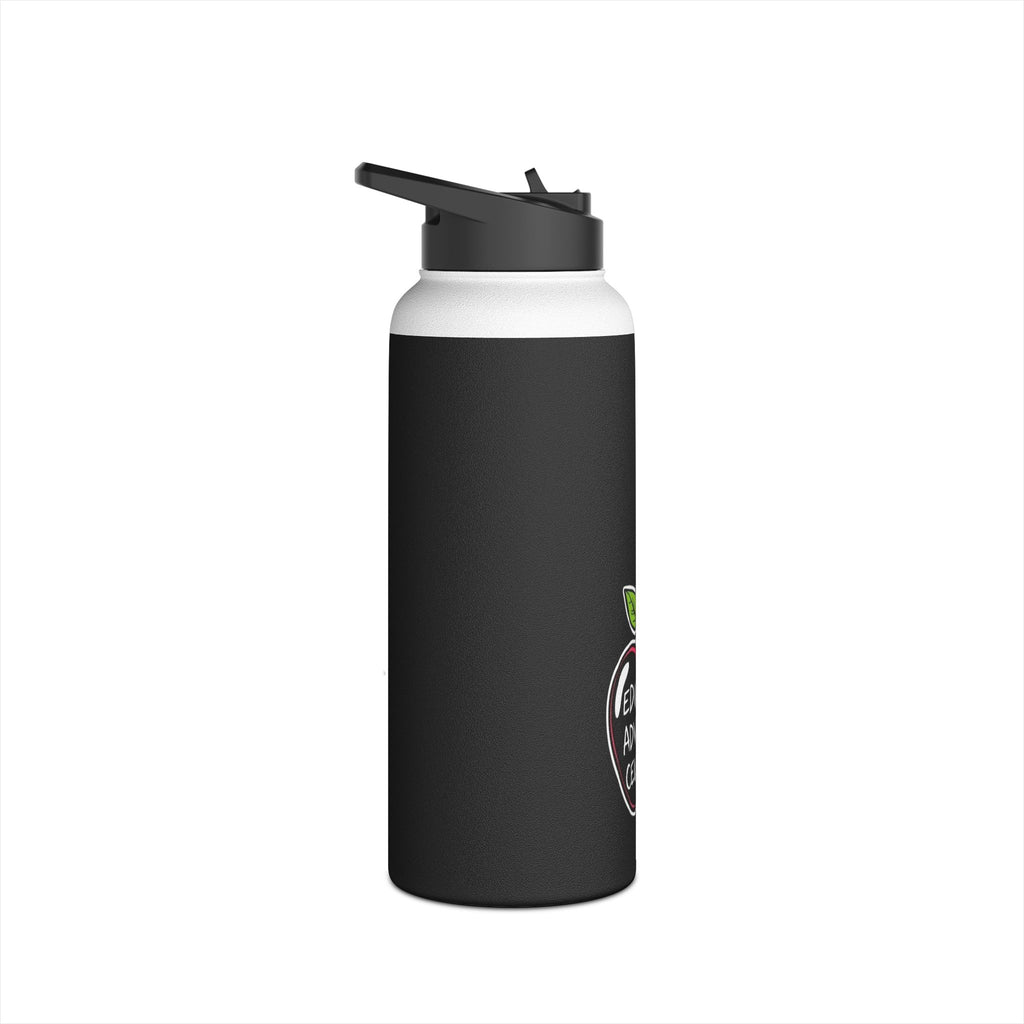 Teaching While Queer Stainless Steel Water Bottle - Perfect for Educators and Allies - EqualiTees.Me