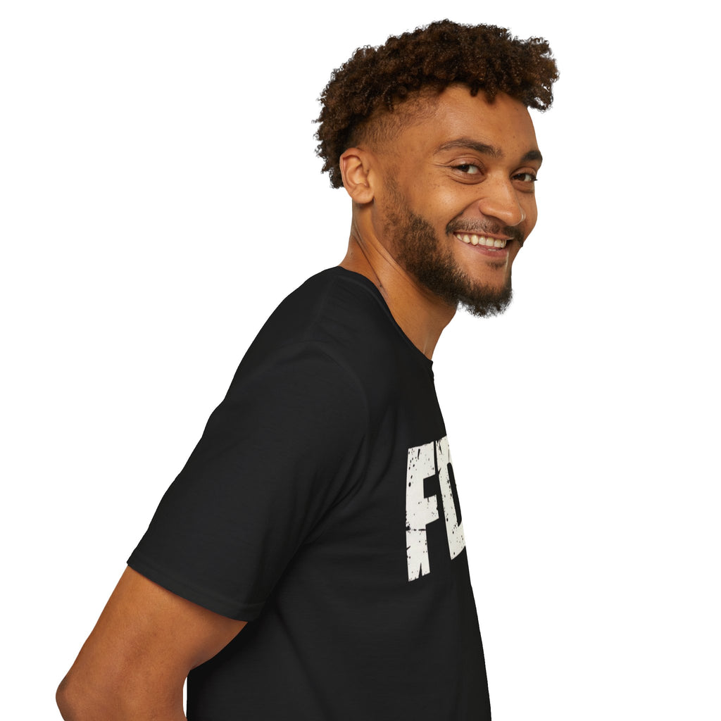 FDT Political Protest Distressed Graphic T-Shirt