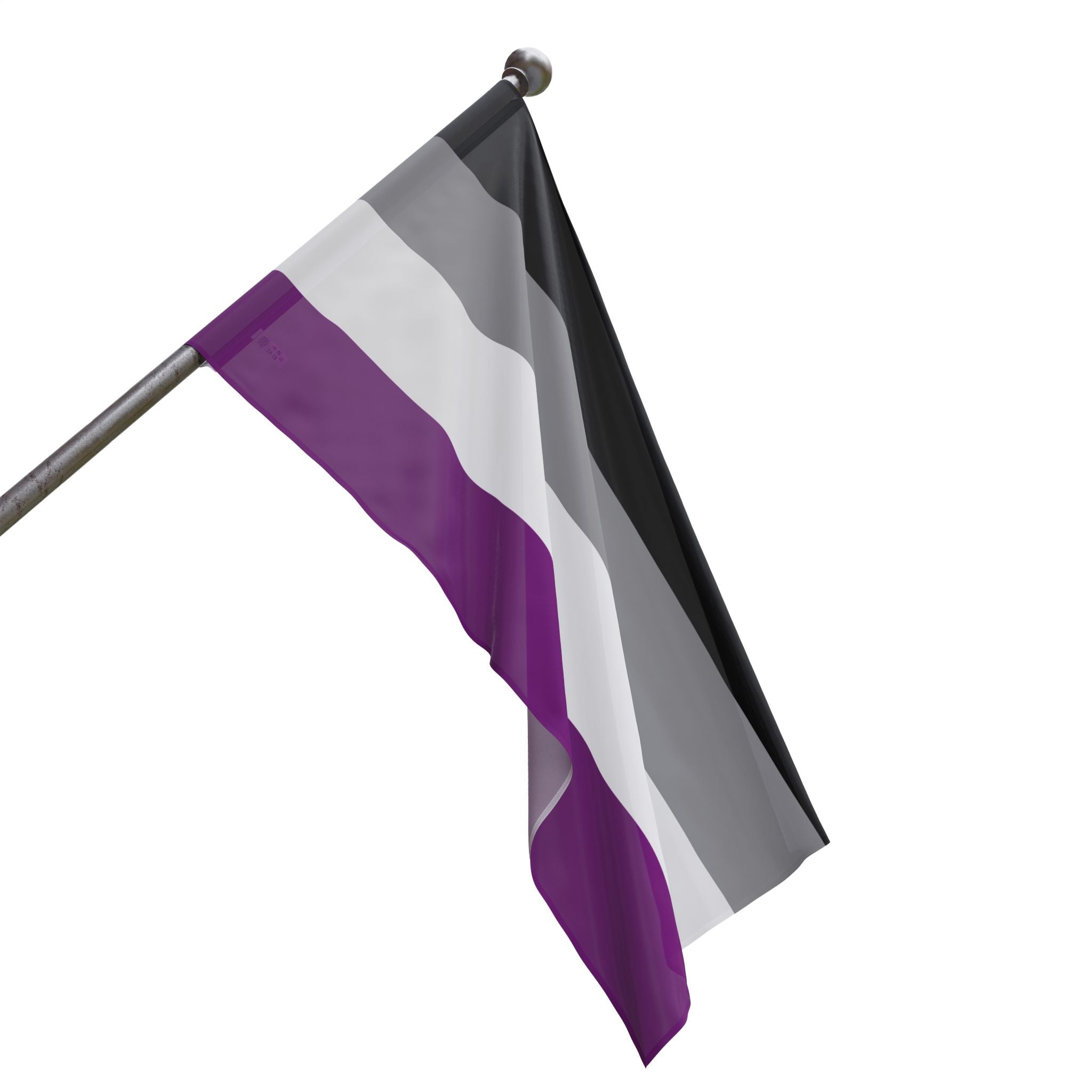 Asexual Pride Flag - Aesthetic LGBTQ+ Banner for Celebration & Home Decor - EqualiTees.Me