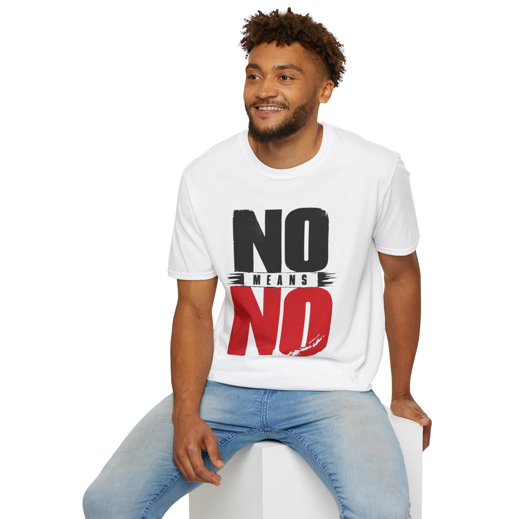 NO Means NO T-Shirt — Consent Awareness Graphic Tee