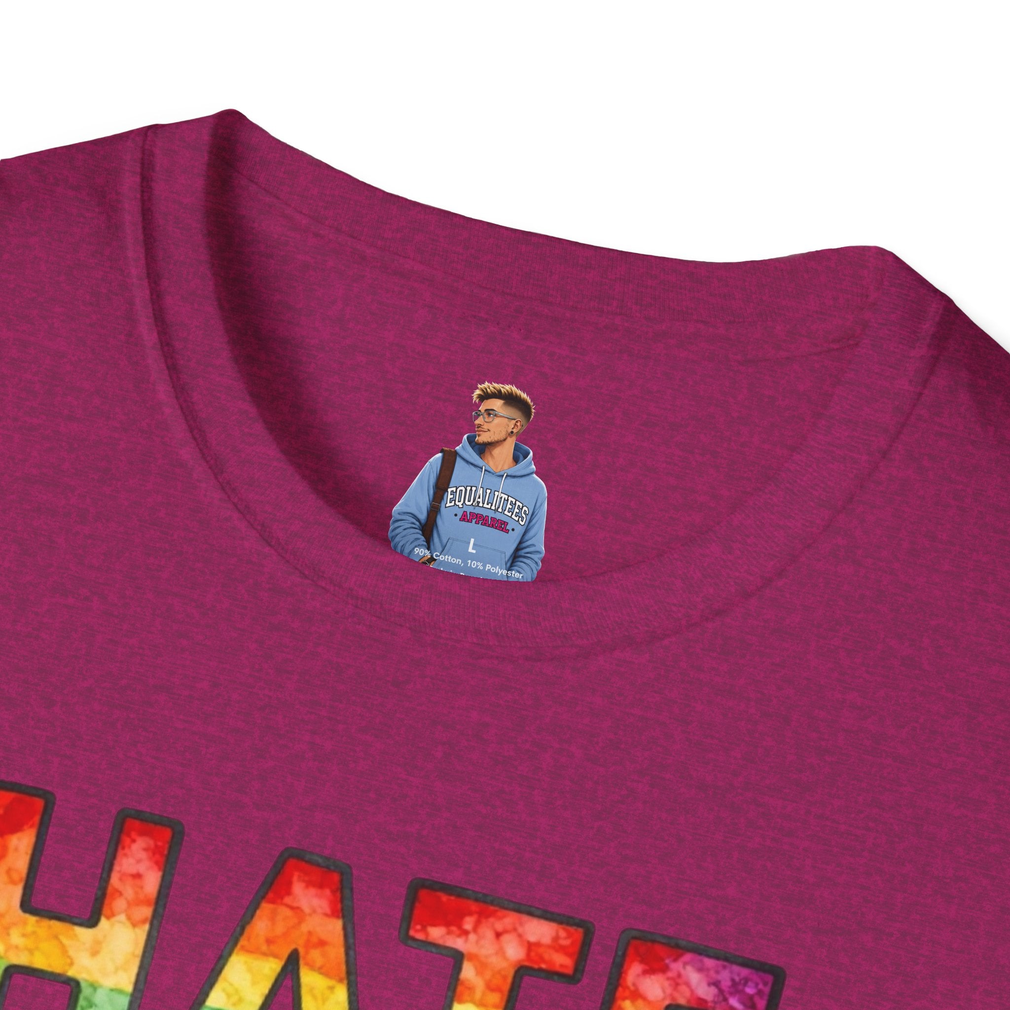 Hate Is Not A Family Value Rainbow Pride T-Shirt